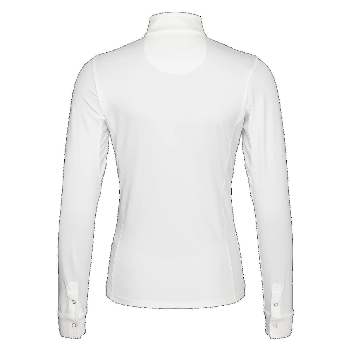 Kingsland Women's Classic LS Show Shirt with standing collar-White