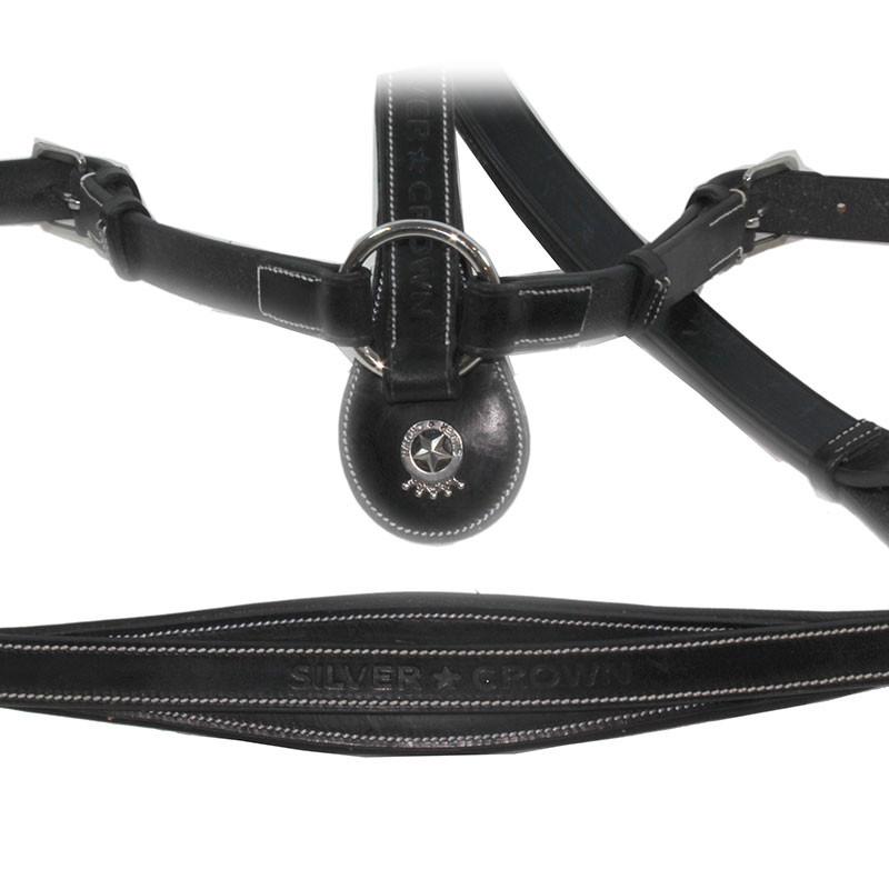 Silver Crown Breastplate with Rivet without Fork