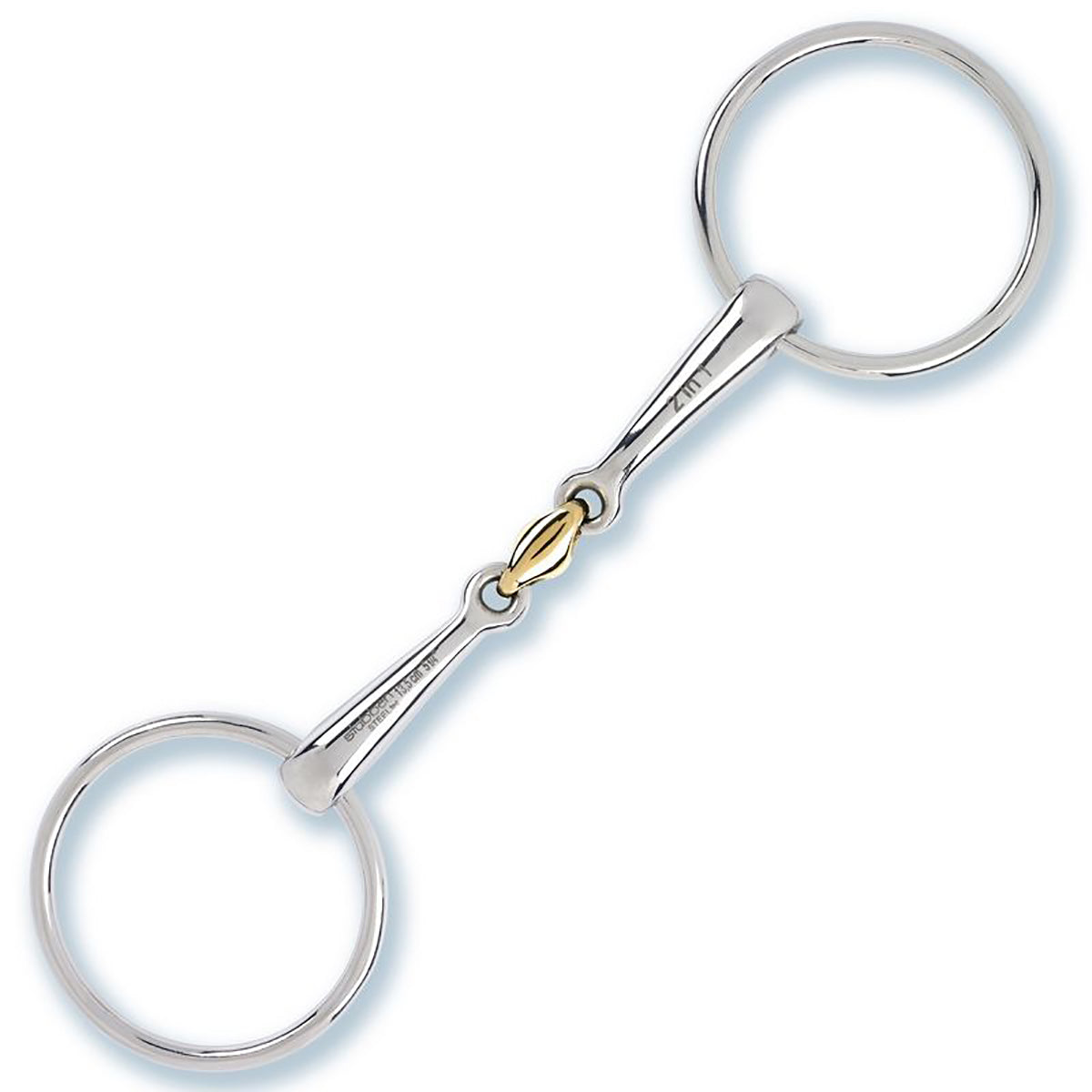 Stubben 2in1 Loose Ring Snaffle double broken