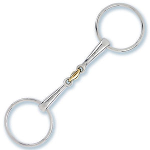 Stubben 2in1 Loose Ring Snaffle double broken