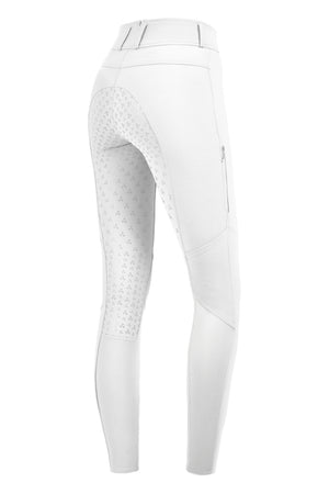 ELT Women's Hella High Waist Silicone Breeches White