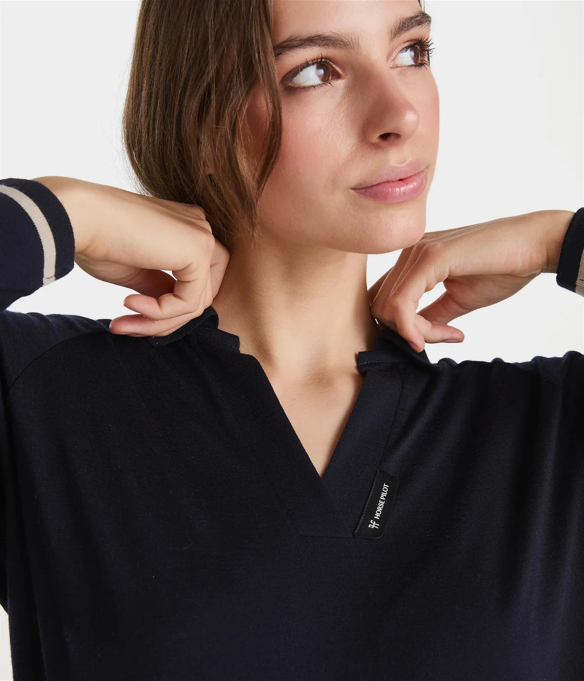 Women's Merino Wool Polo Shirt