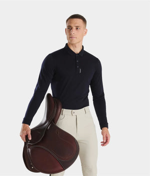 Men's Merino Wool Polo Shirt
