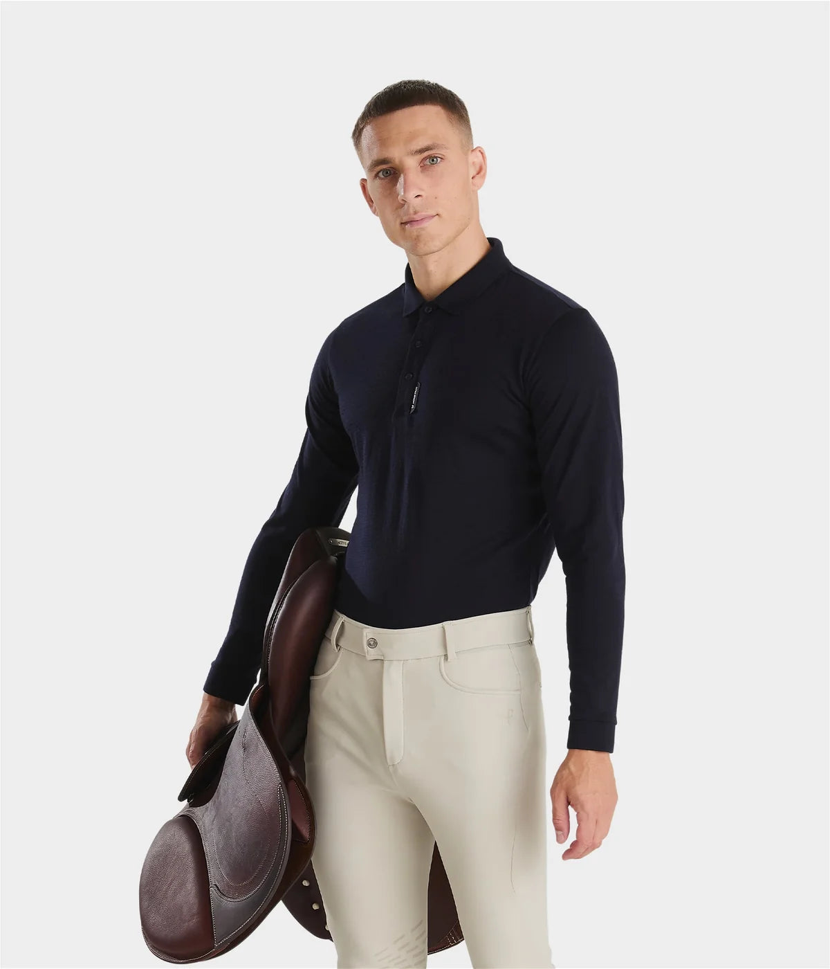 Men's Merino Wool Polo Shirt