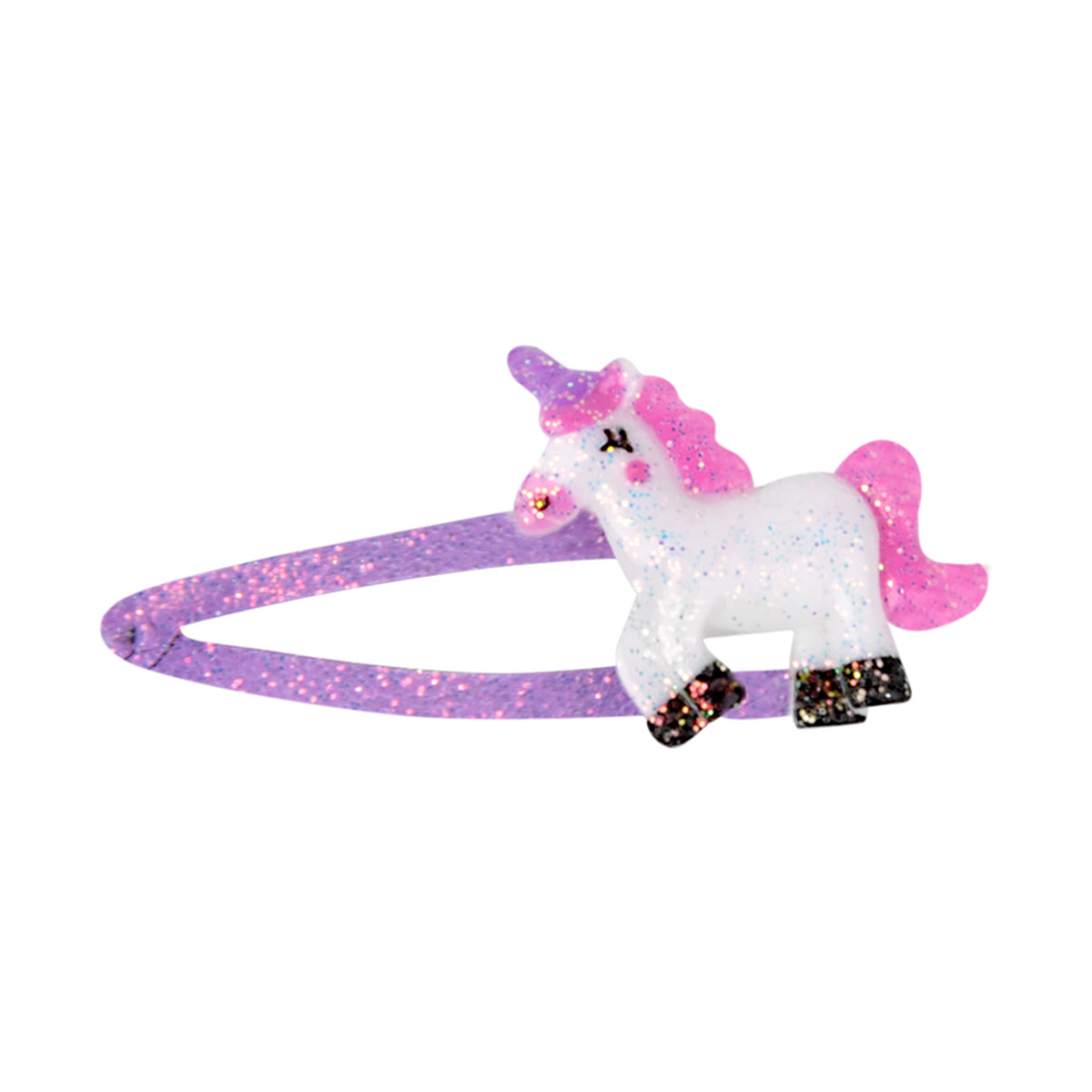 Unicorn Glitter Hair Slides