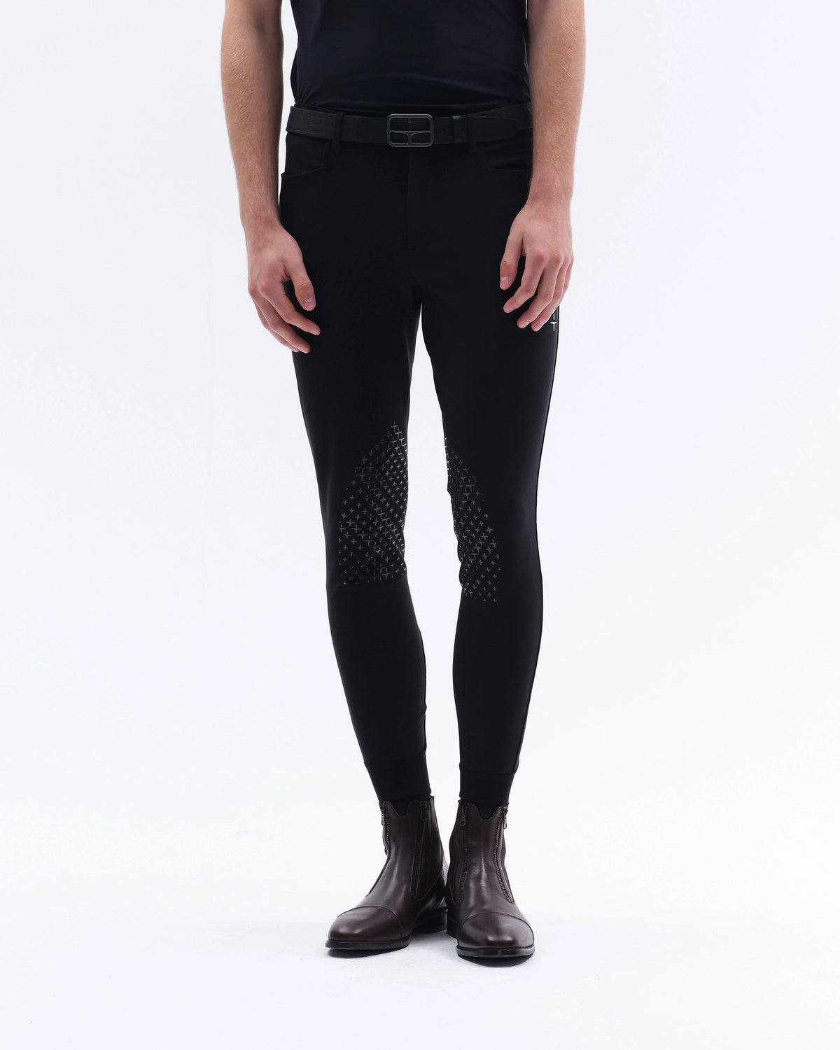Men's Athl Breeches Knee Grip w, Back Pocket