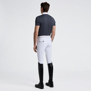 Men's Short Sleeve Riding Shirt Zip Competition