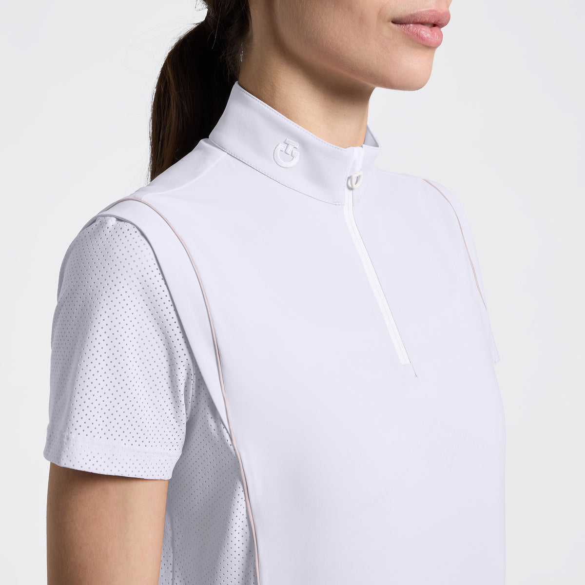 Women's Short Sleeve Training Polo in Jersey
