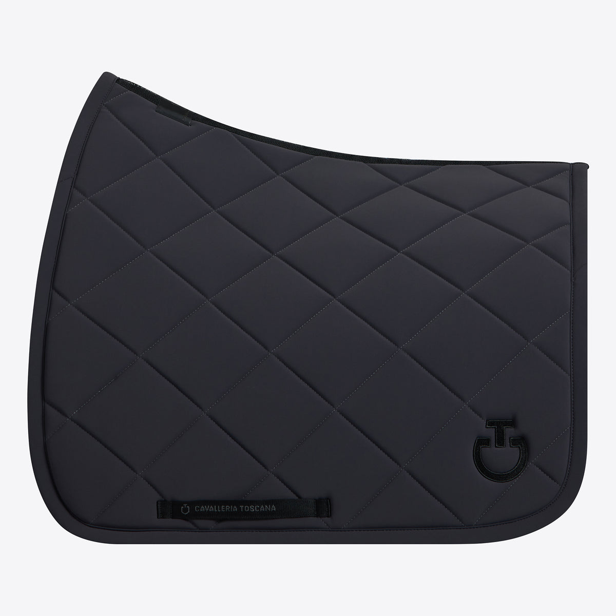 Diamond-Quilted Dressage Saddle Pad in Jersey