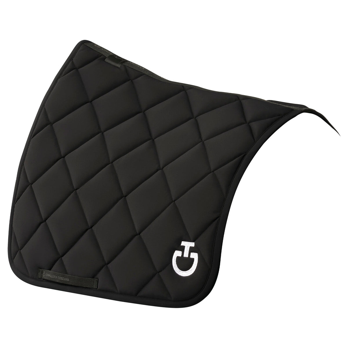 Diamond-Quilted Dressage Saddle Pad in Jersey