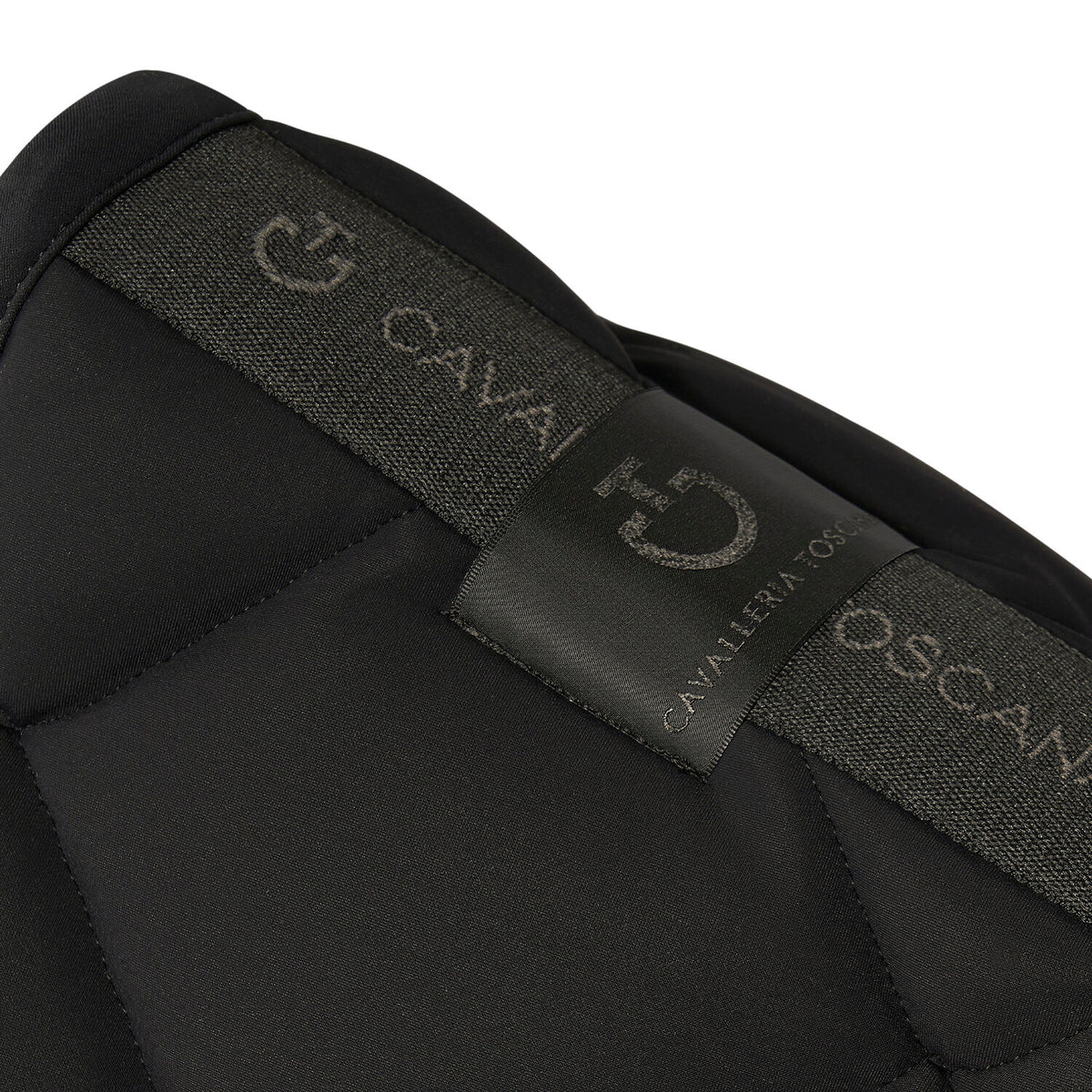 Diamond-Quilted Dressage Saddle Pad in Jersey