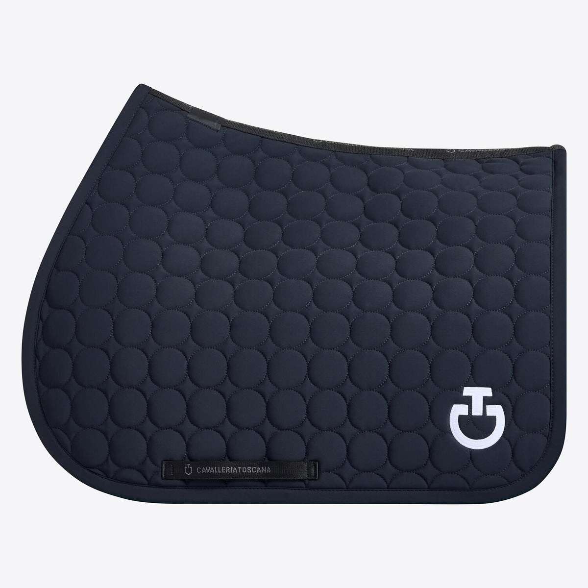 Jumping Saddle Pad In Circle Quilting