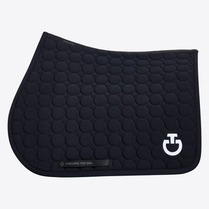 Jumping Saddle Pad In Circle Quilting