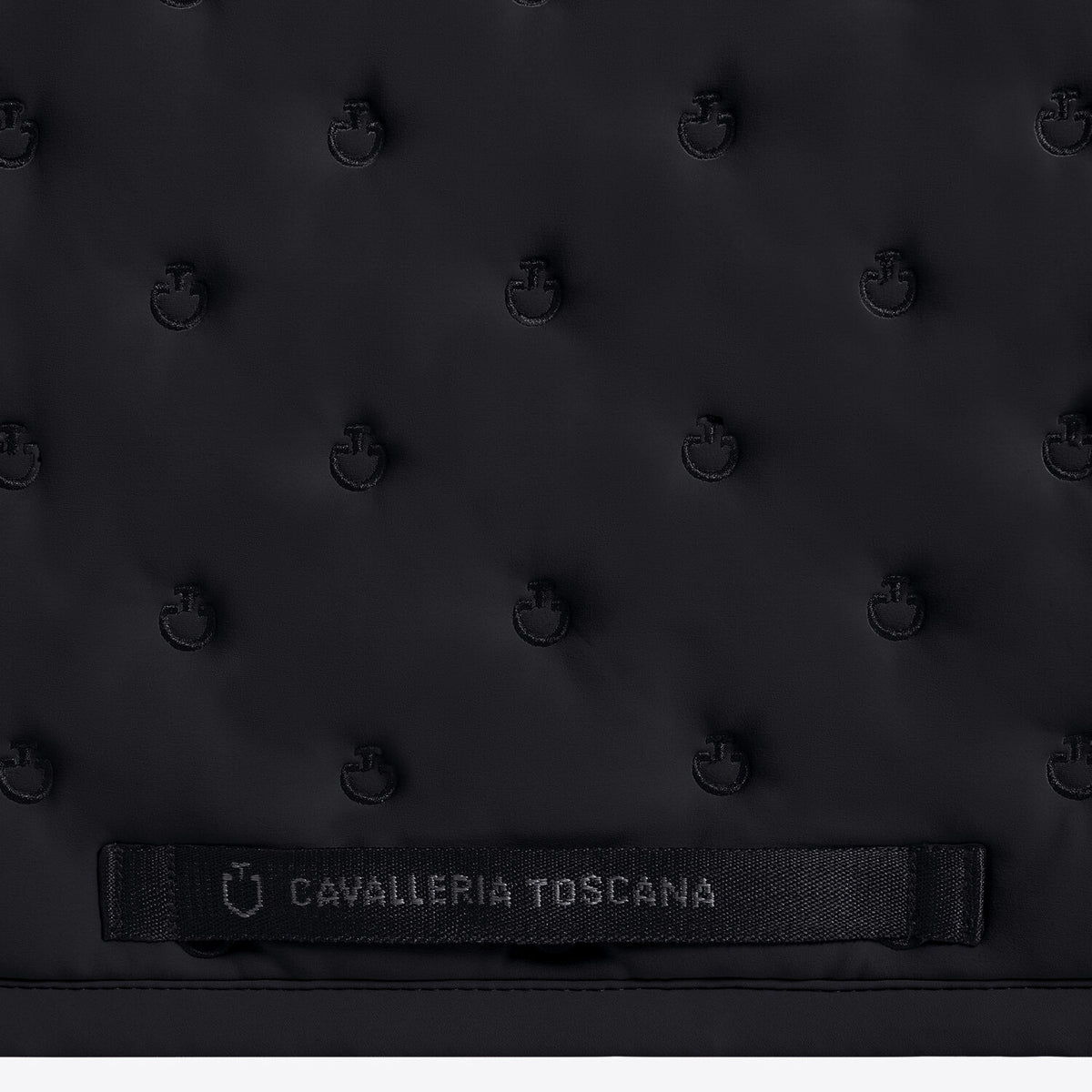 Jumping Saddle Pad with Quilted Design and Micro Logo