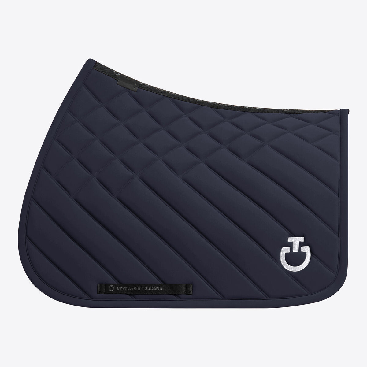 Jumping Saddle Pad with Diamond and Line Quilting