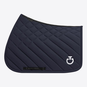 Jumping Saddle Pad with Diamond and Line Quilting