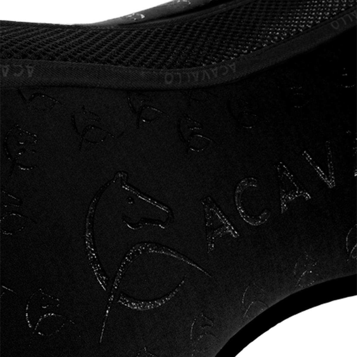 Acavallo Close Contact Lycra And Memory Foam Half Pad With Bamboo Fibre