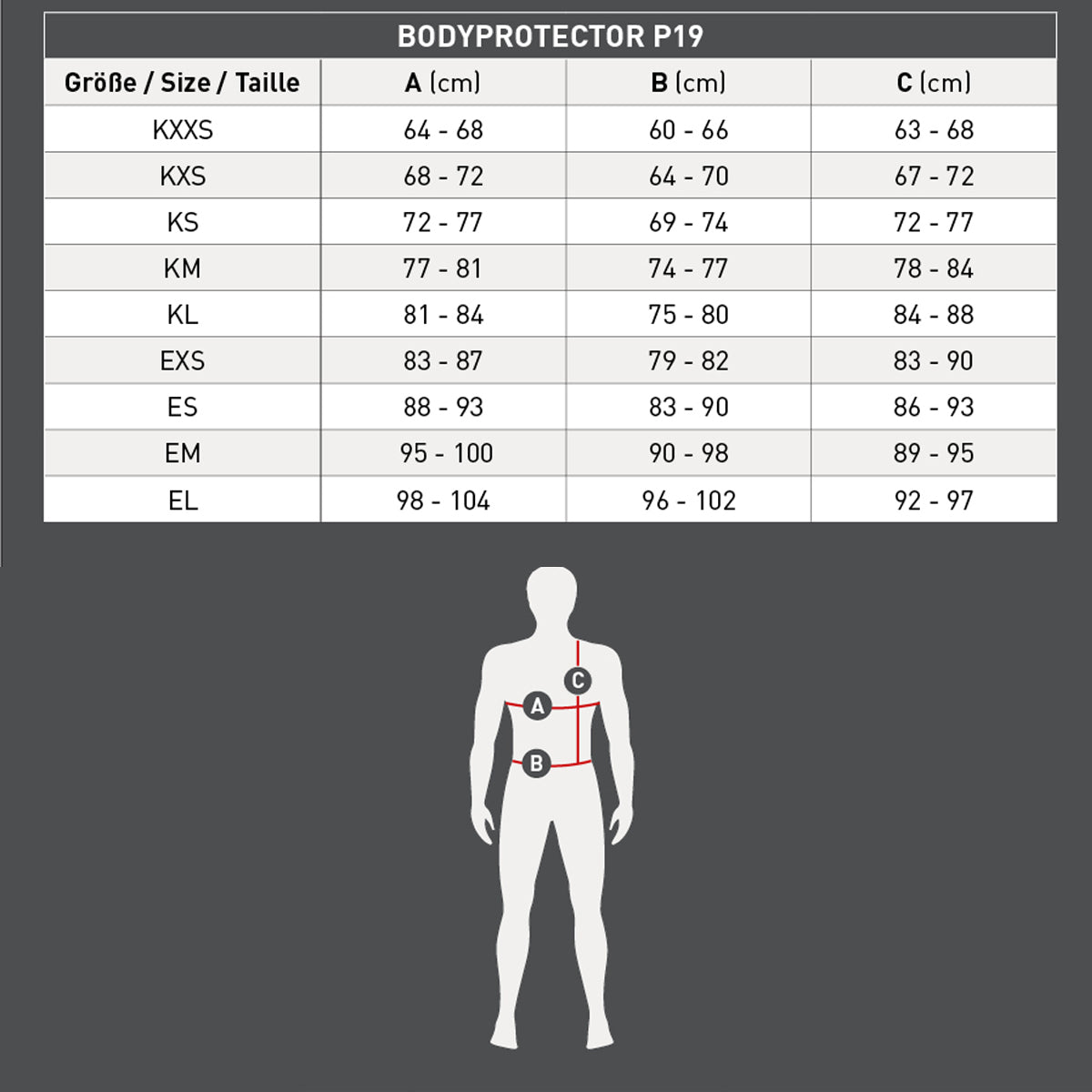 SWING P19 Body Protector with Zip, Adults