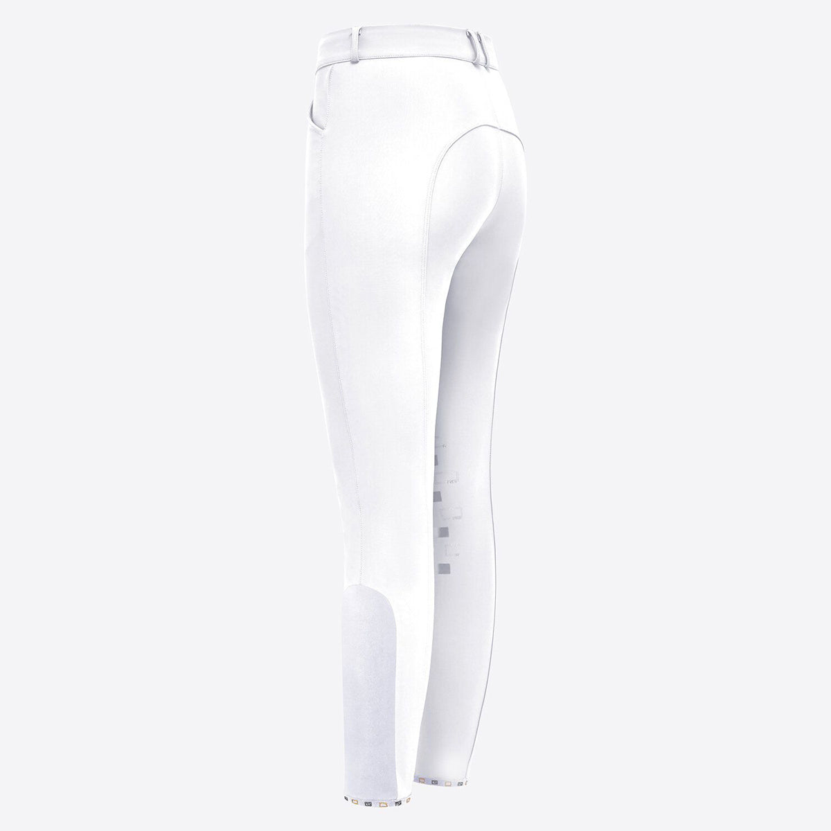 RG Women's Knee Grip Jumping Breeches White