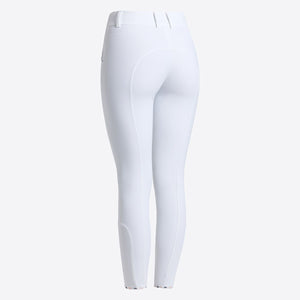RG Women's Knee Grip Jumping Breeches White