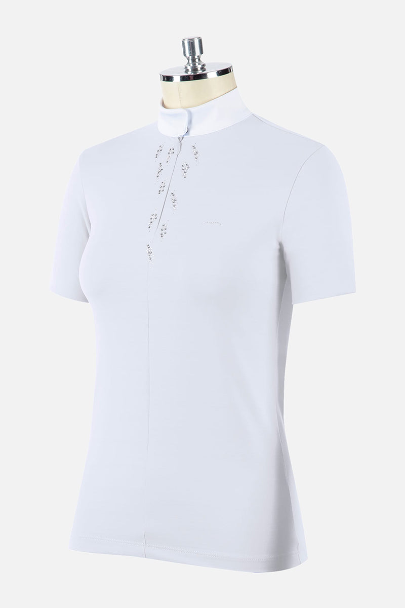 Animo Women's Bycar Riding Polo White