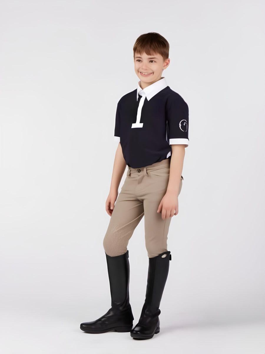 Boys San Diego Riding Breeches with Knee Grip