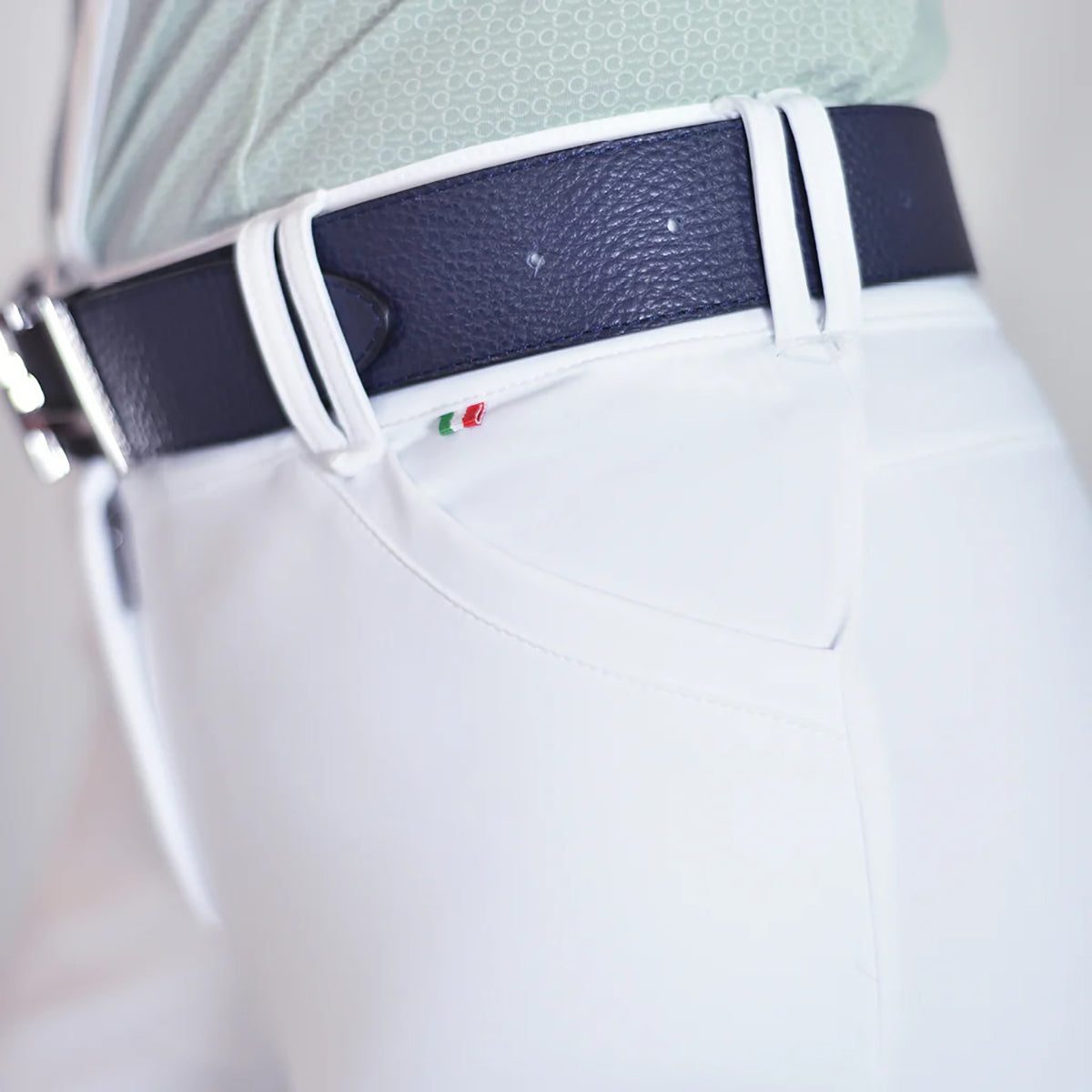For Horses Women's Ennie Full Seat Ultra Move Breeches-White