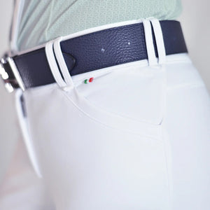 For Horses Women's Ennie Full Seat Ultra Move Breeches-White