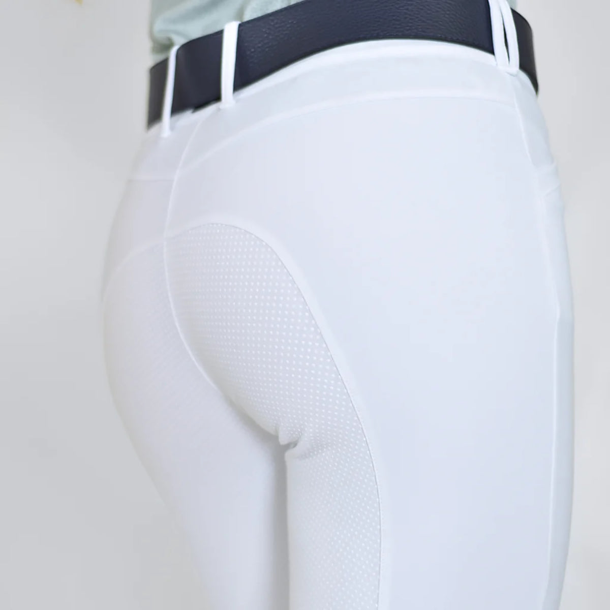 For Horses Women's Ennie Full Seat Ultra Move Breeches-White