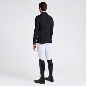 Cavalleria Toscana R-EVO Men's Light Tech Knit Zip Riding Jacket