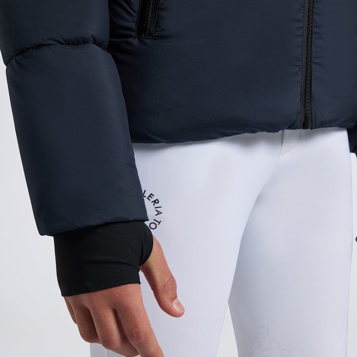Cavalleria Toscana Unisex Young Riders Nylon Puffer Jacket