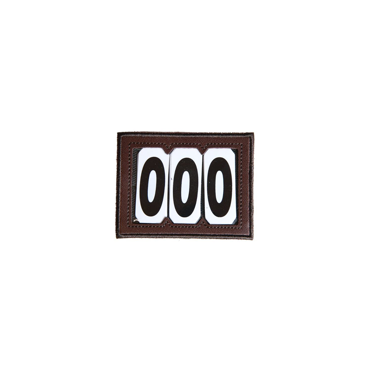 Kentucky Head Number PVC Velcro 3 Numbers