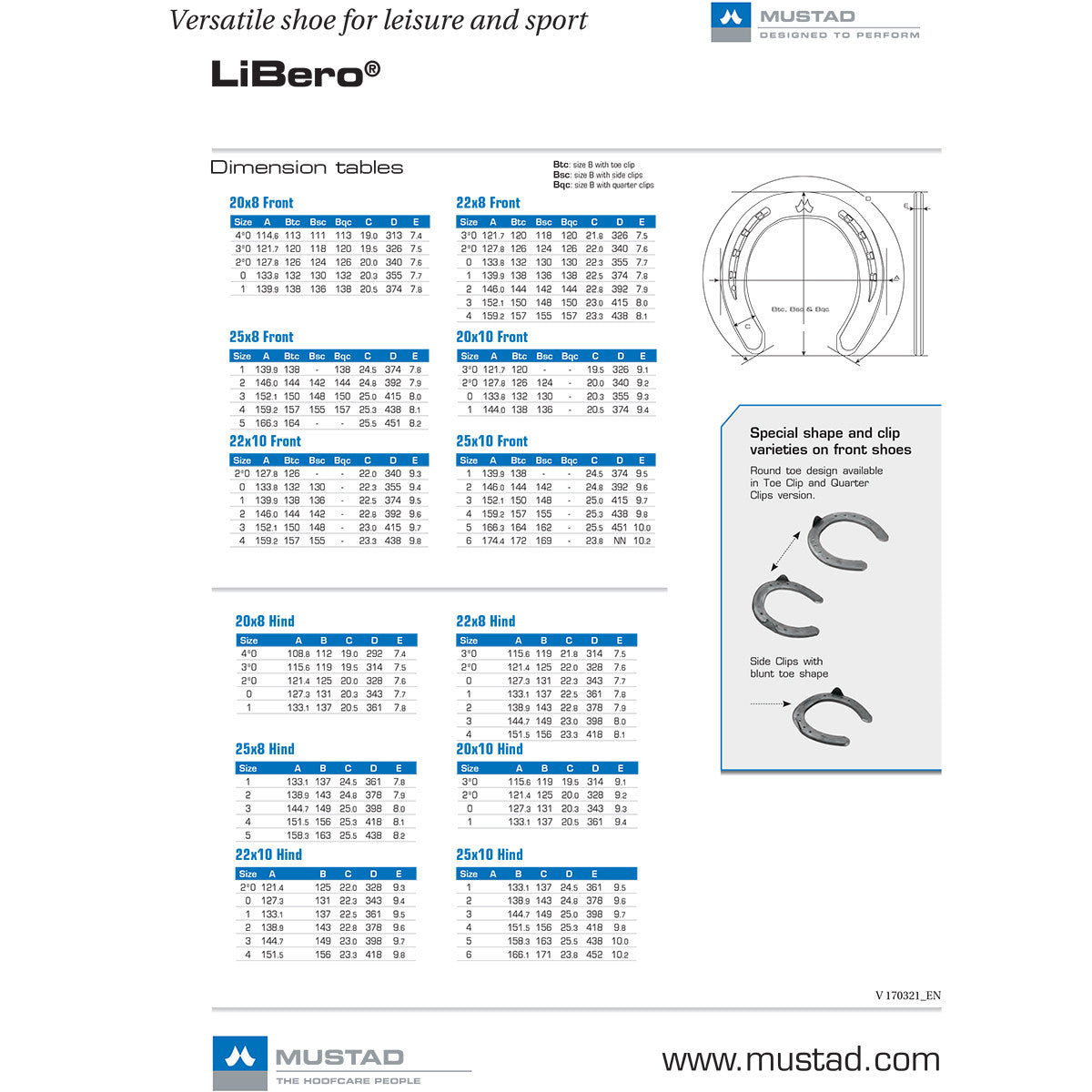 Mustad Libero Hind Side Clip