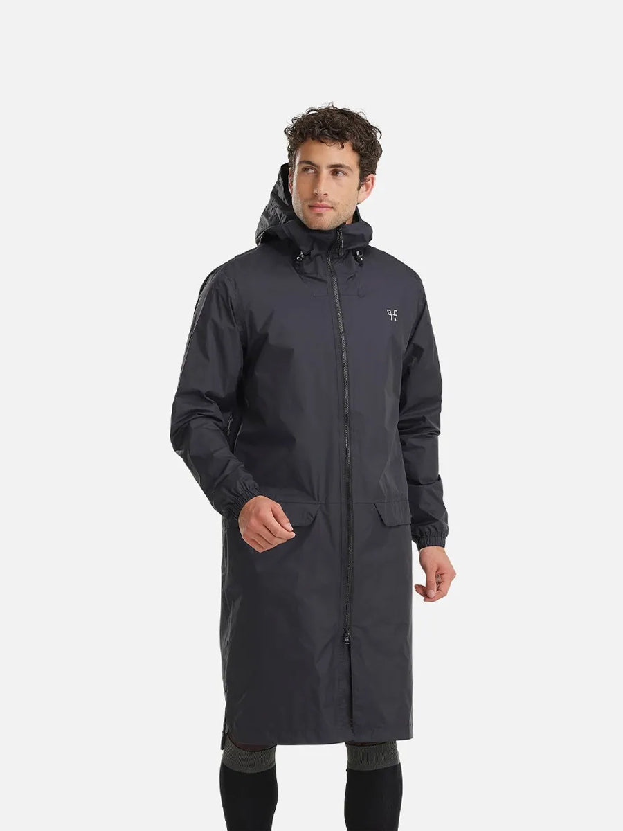 Horse Pilot Men's Long Raintech Jacket