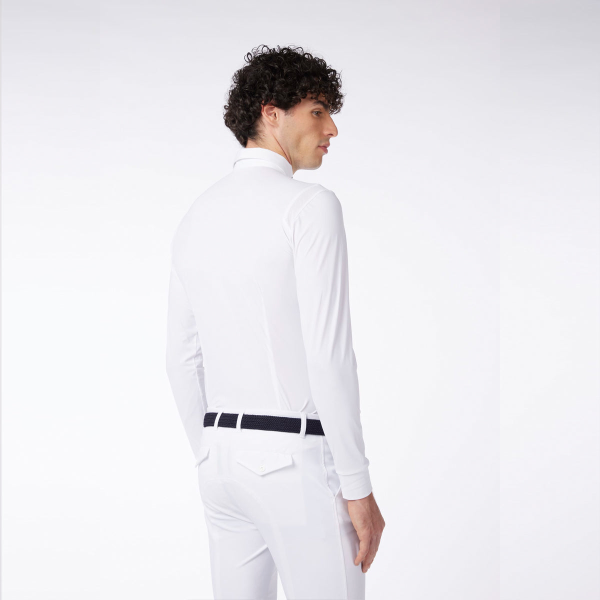 Men's Duisborg L/S Shirt-White