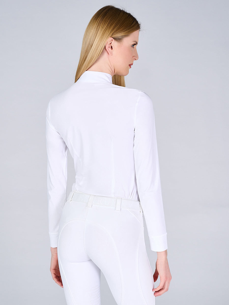 Women's Mahon Show Shirt With Long sleeves White