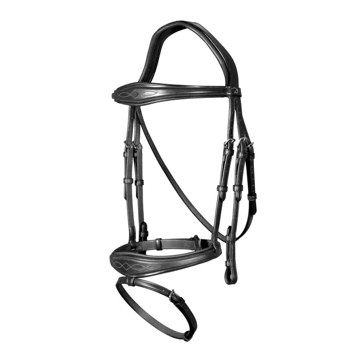DY'ON Anatomic Flash Noseband Bridle New English Collection