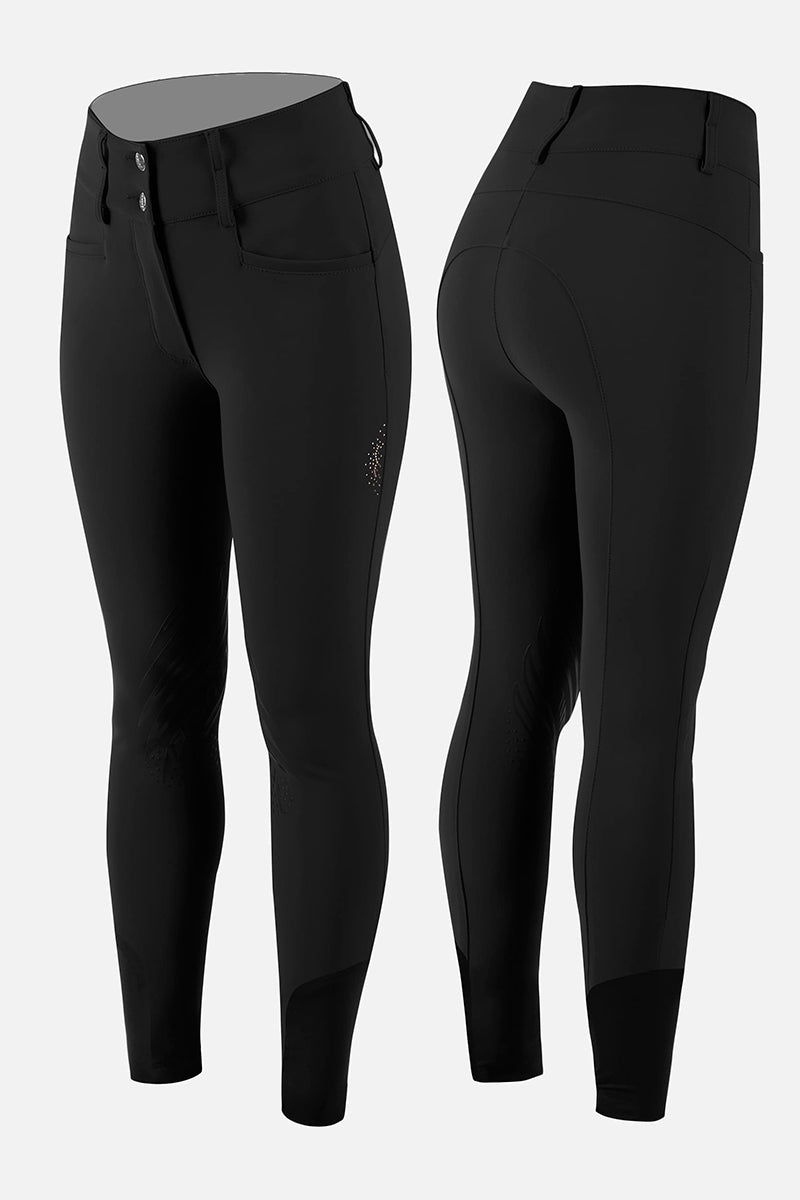 Animo Women's Nuka Riding Breeches - Black / 34