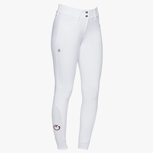 Cavalleria Toscana Women's American Full Grip Breeches-White