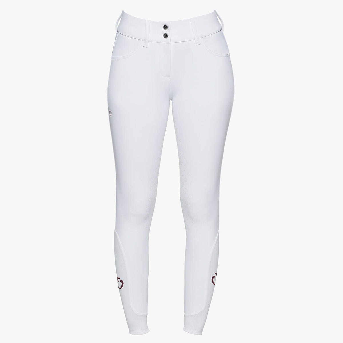 Cavalleria Toscana Women's American Full Grip Breeches-White