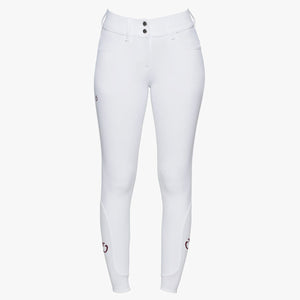 Cavalleria Toscana Women's American Full Grip Breeches-White