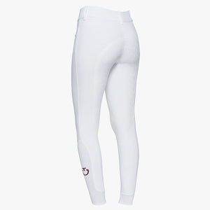 Cavalleria Toscana Women's American Full Grip Breeches-White