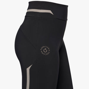 Cavalleria Toscana Women's Orbit High Waist Riding Leggings-Black-38