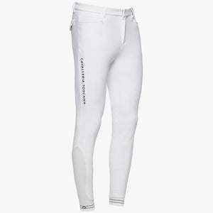 Cavalleria Toscana Men's Rubber CT Logo Stripe Breech