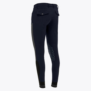 Cavalleria Toscana Men's Logo Print Riding Breeches