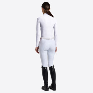 RG Girls Jacquard Jersey Competition Shirt L/S-White