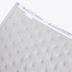 Jumping Saddle Pad with Quilted Design and Micro Logo