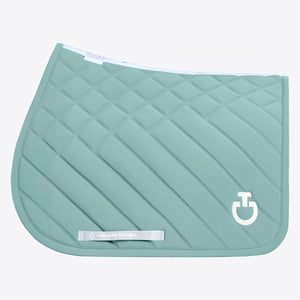 Jumping Saddle Pad with Diamond and Line Quilting