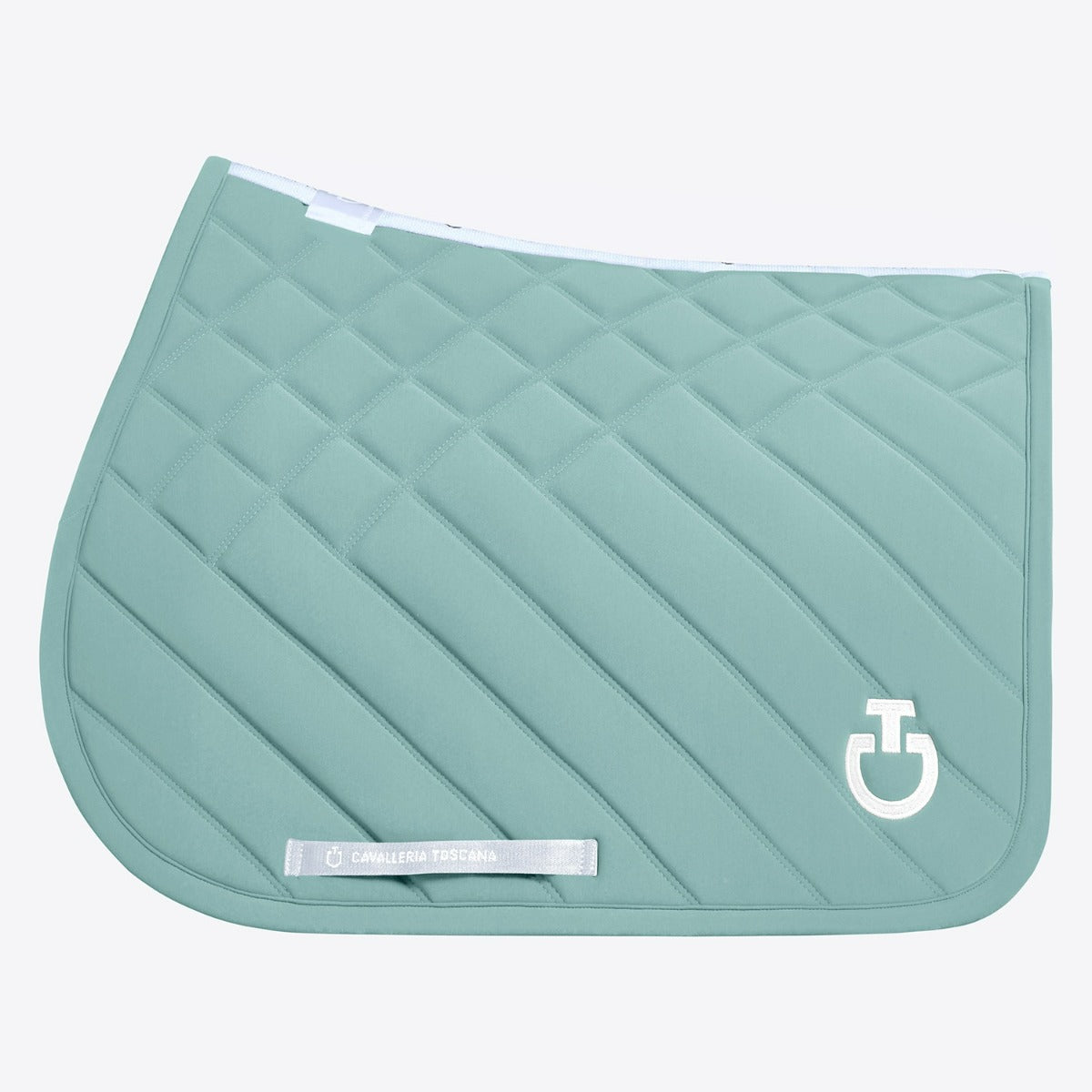 Jumping Saddle Pad with Diamond and Line Quilting
