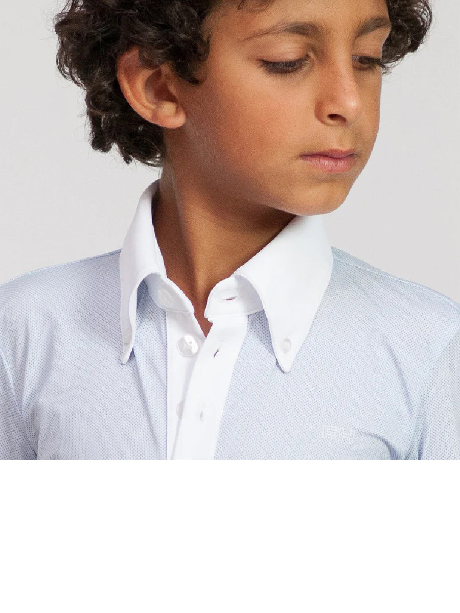 For Horses Boys Toby Long Sleeve Show Shirt